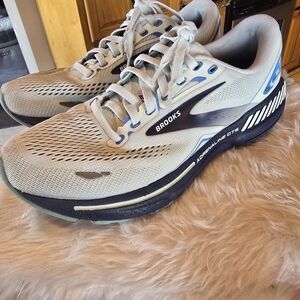 Brooks Men's Adrenaline GTS Running Shoes - Gray and Blue